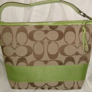 COACH - Large Signature Tote Handbag